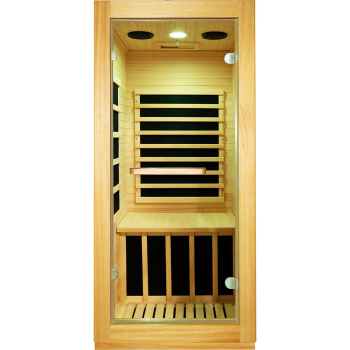 infrared sauna room single room