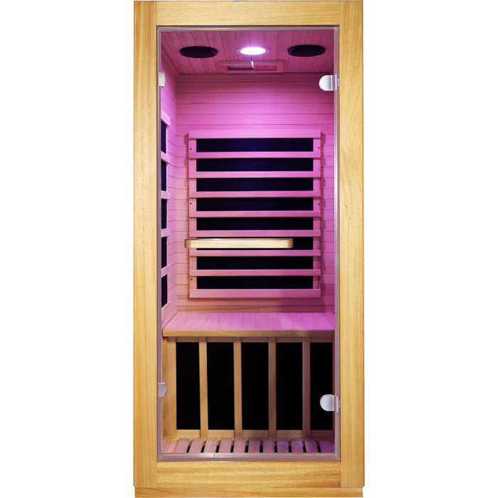 infrared sauna room single room